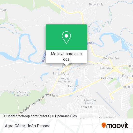 Agro César mapa