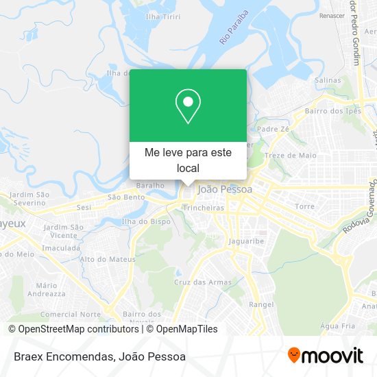 Braex Encomendas mapa