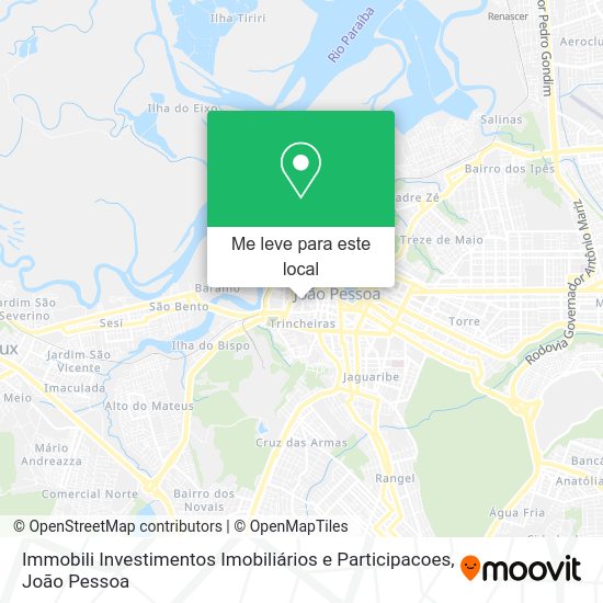 Immobili Investimentos Imobiliários e Participacoes mapa