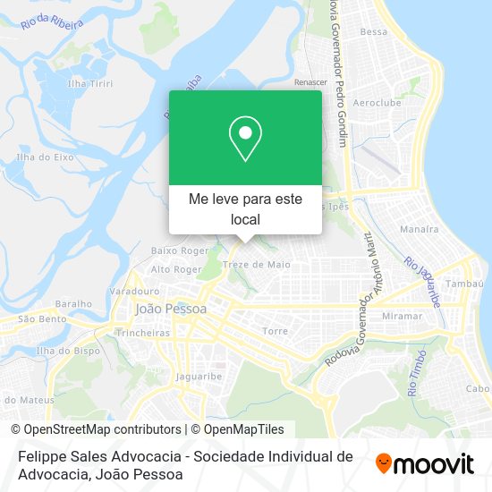 Felippe Sales Advocacia - Sociedade Individual de Advocacia mapa