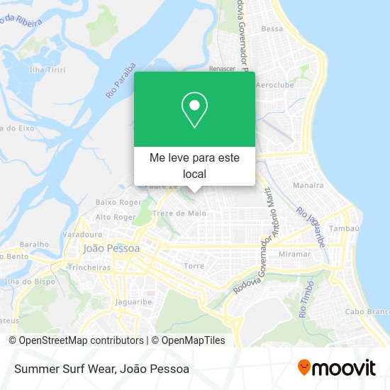 Summer Surf Wear mapa
