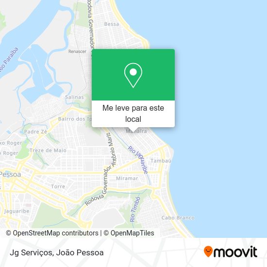 Jg Serviços mapa