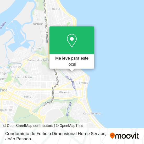 Condomínio do Edificio Dimensional Home Service mapa