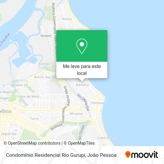 Condomínio Residencial Rio Gurupi mapa