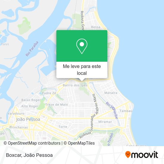 Boxcar mapa