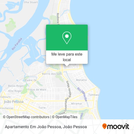 Apartamento Em João Pessoa mapa