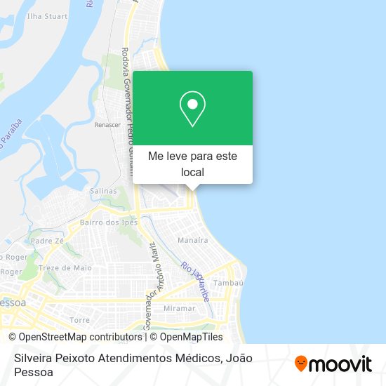 Silveira Peixoto Atendimentos Médicos mapa
