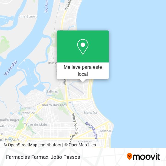 Farmacias Farmax mapa