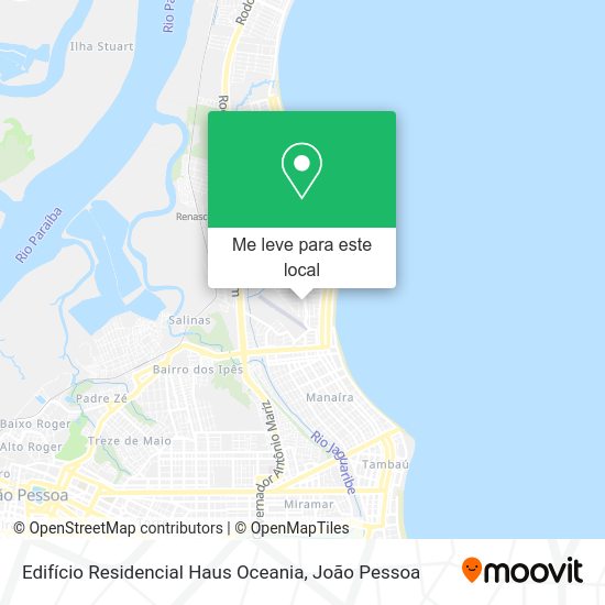 Edifício Residencial Haus Oceania mapa