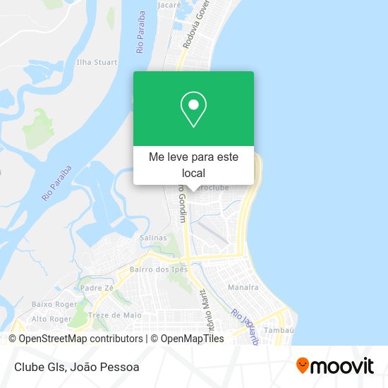 Clube Gls mapa