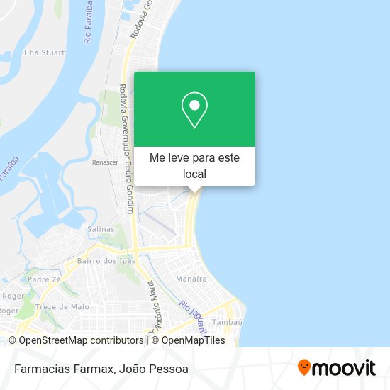Farmacias Farmax mapa