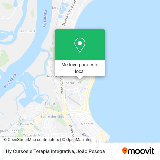 Hy Cursos e Terapia Integrativa mapa