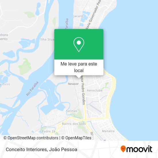 Conceito Interiores mapa