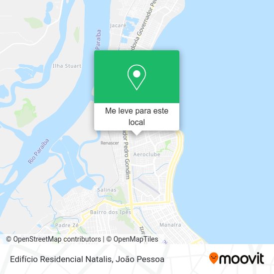 Edifício Residencial Natalis mapa