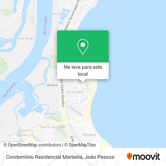 Condomínio Residencial Marbella mapa