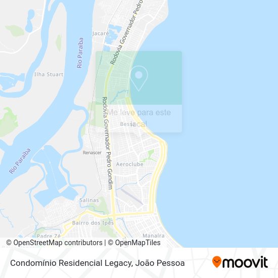 Condomínio Residencial Legacy mapa