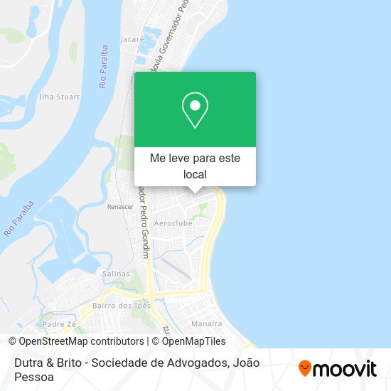 Dutra & Brito - Sociedade de Advogados mapa