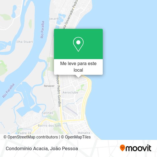 Condomínio Acacia mapa