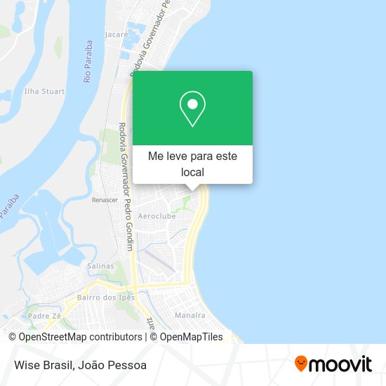 Wise Brasil mapa
