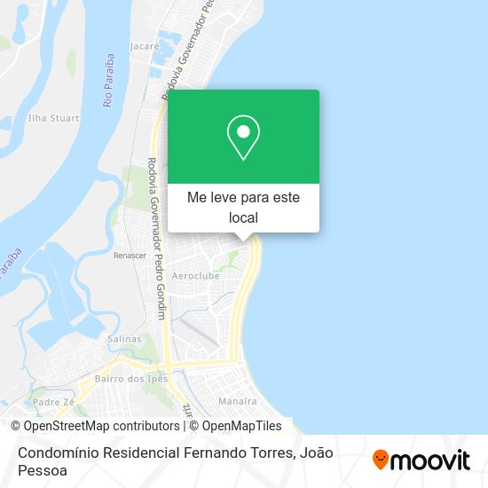 Condomínio Residencial Fernando Torres mapa