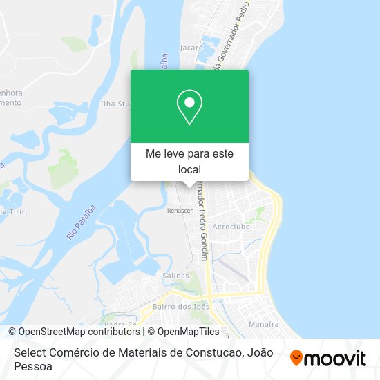Select Comércio de Materiais de Constucao mapa