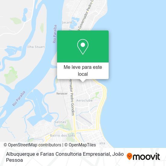 Albuquerque e Farias Consultoria Empresarial mapa