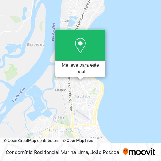 Condomínio Residencial Marina Lima mapa
