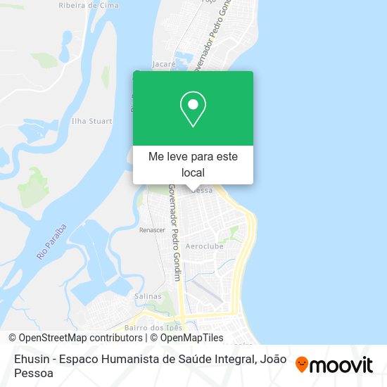 Ehusin - Espaco Humanista de Saúde Integral mapa