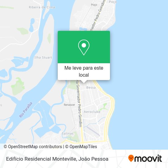 Edifício Residencial Monteville mapa
