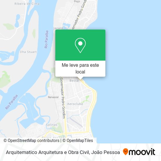 Arquitematico Arquitetura e Obra Civil mapa