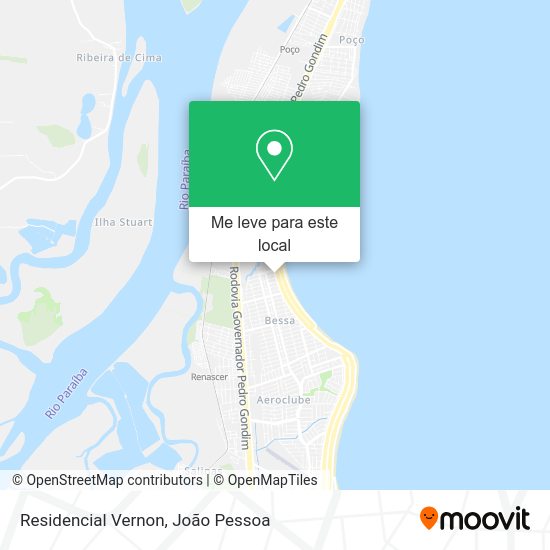 Residencial Vernon mapa