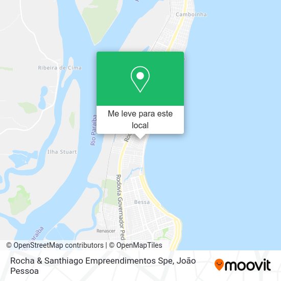 Rocha & Santhiago Empreendimentos Spe mapa