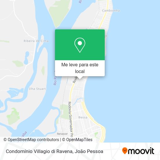 Condomínio Villagio di Ravena mapa
