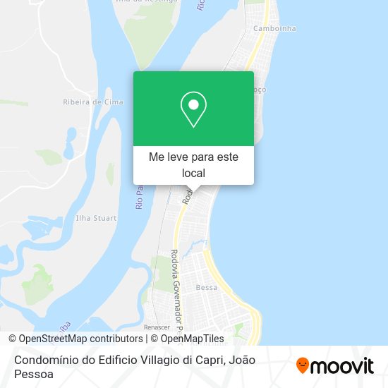 Condomínio do Edificio Villagio di Capri mapa
