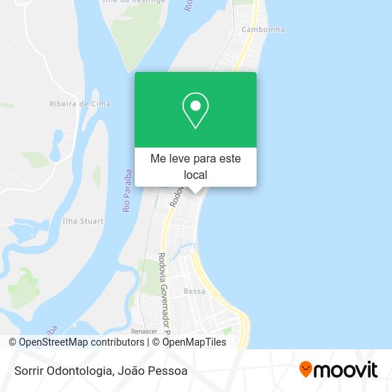 Sorrir Odontologia mapa