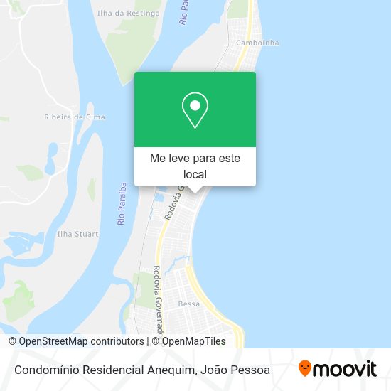 Condomínio Residencial Anequim mapa