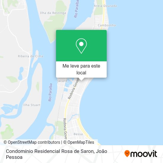 Condomínio Residencial Rosa de Saron mapa