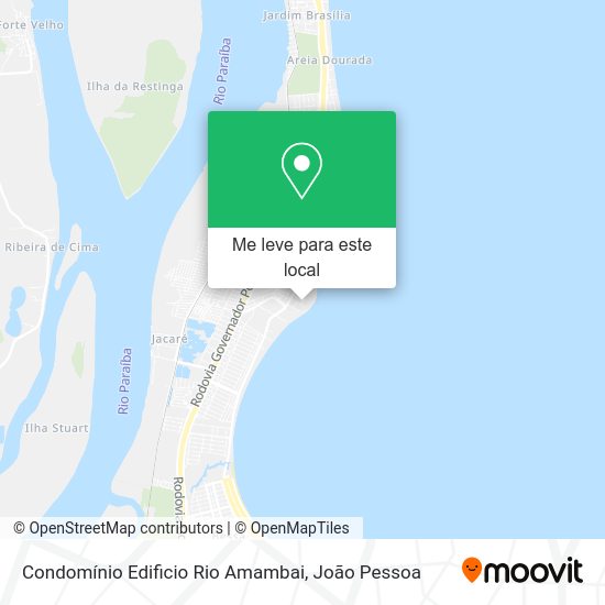 Condomínio Edificio Rio Amambai mapa