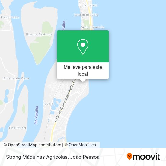 Strong Máquinas Agricolas mapa
