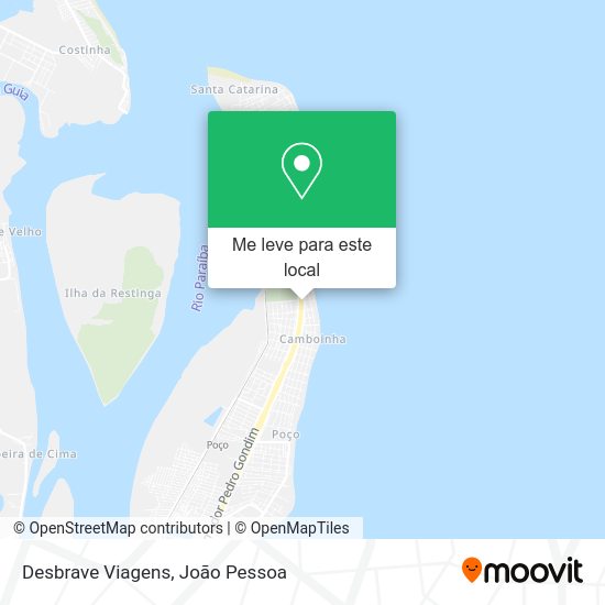 Desbrave Viagens mapa