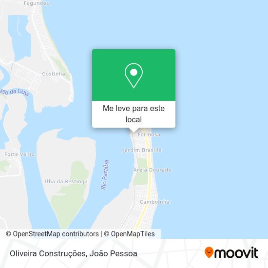 Oliveira Construções mapa