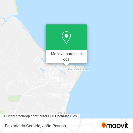 Peixaria do Geraldo mapa