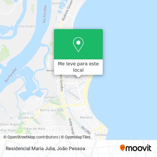 Residencial Maria Julia mapa