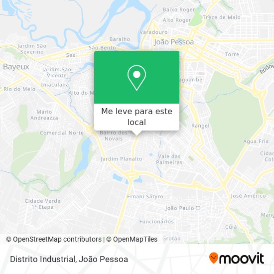 Distrito Industrial mapa