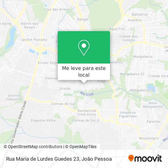 Rua Maria de Lurdes Guedes 23 mapa