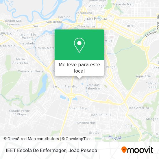 IEET Escola De Enfermagen mapa