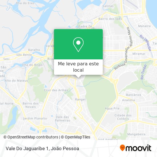 Vale Do Jaguaribe 1 mapa