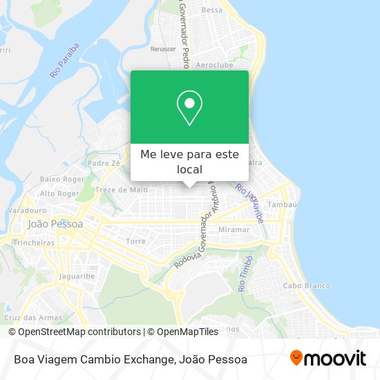 Boa Viagem Cambio Exchange mapa