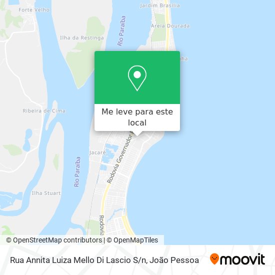 Rua Annita Luiza Mello Di Lascio S / n mapa