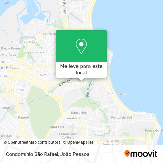 Condomínio São Rafael mapa